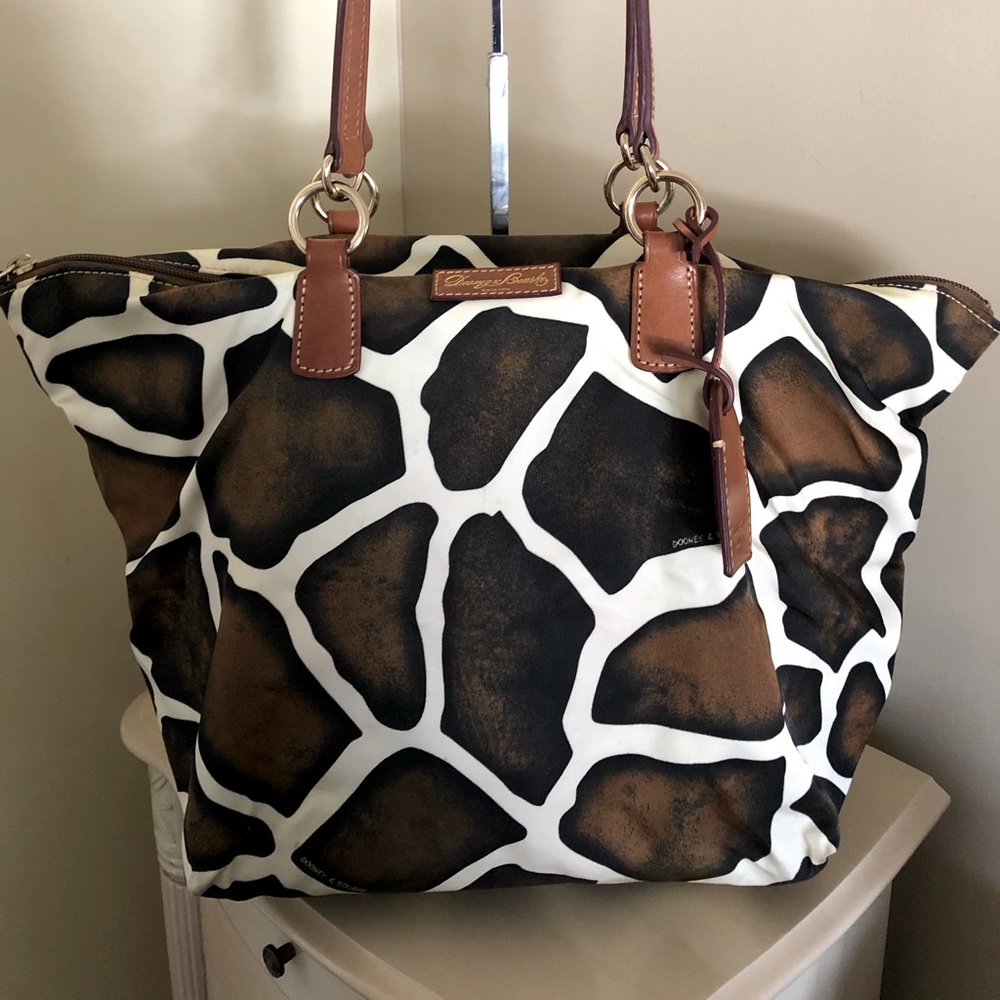 Dooney and bourke animal print bag